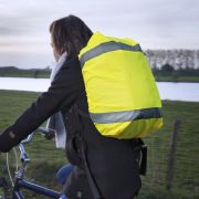 Hi Vis Backpack Covers Printed with Your Logo from Total Merchandise