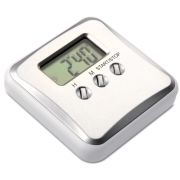 Kitchen Timer Magnets in Silver