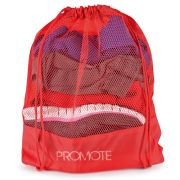Custom Printed Mesh Drawstring Bags for Sports Merchandise