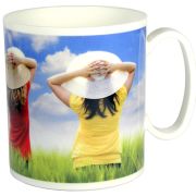 Plastic Prismatic Mugs