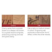 Wood Grain Options Promotional Real Wood Block Awards from Total Merchandise