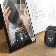 Printed Bluetooth Speaker with Company Logos