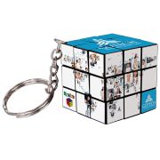Our Rubik's Cube Keyrings with a full colour printed company design from Total Merchandise