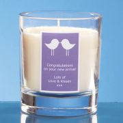 Printed Candles With Your Business Logo From Total Merchandise