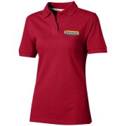 Slazenger Ladies Polo Shirts in Dark Red