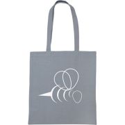 Snowdown Cotton Tote Bags in Grey