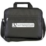 Black Sullivan Document Bags, Printed with Your Logo from Total Merchandise