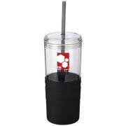 Tumbler with Straw in Black