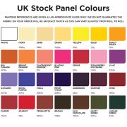 Printed Golf Umbrellas for Outdoor Marketing colour list