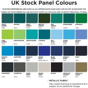 Promotional Automatic Umbrellas for Events list of colours