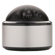Custom branded Wireless Dome Speakers in Silver from Total Merchandise