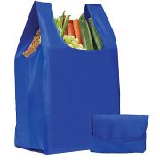 Yelsted Fold Up Shopper Bags in Royal Blue