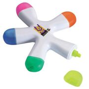 Full colour printed logo to the Splat Highlighter available from Total Merchandise