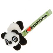 Large Panda Logobug in Black/White