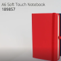 A6 Soft Touch Notebooks