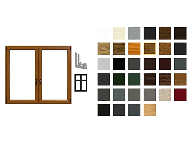 PVC ajtó és ablak színválaszték