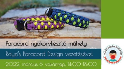 Paracord nyakörvkészítő workshop