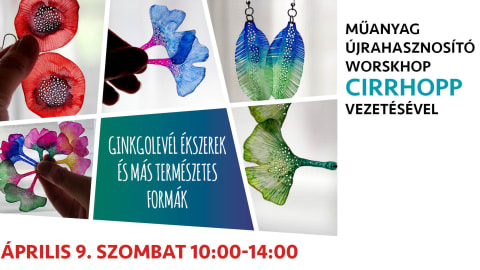 Ginkgolevél ékszerek és más természetes formák // Cirrhopp workshop