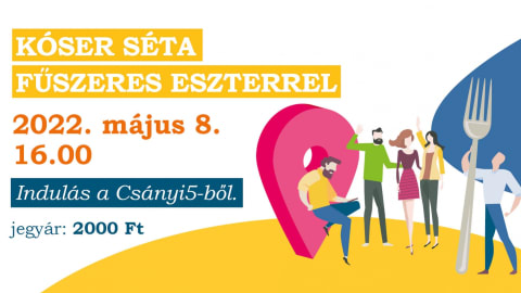 Kóser séta Fűszeres Eszterrel