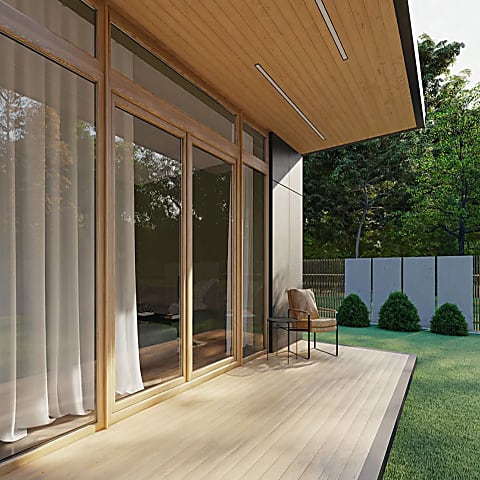 Kétszárnyú erkélyajtó