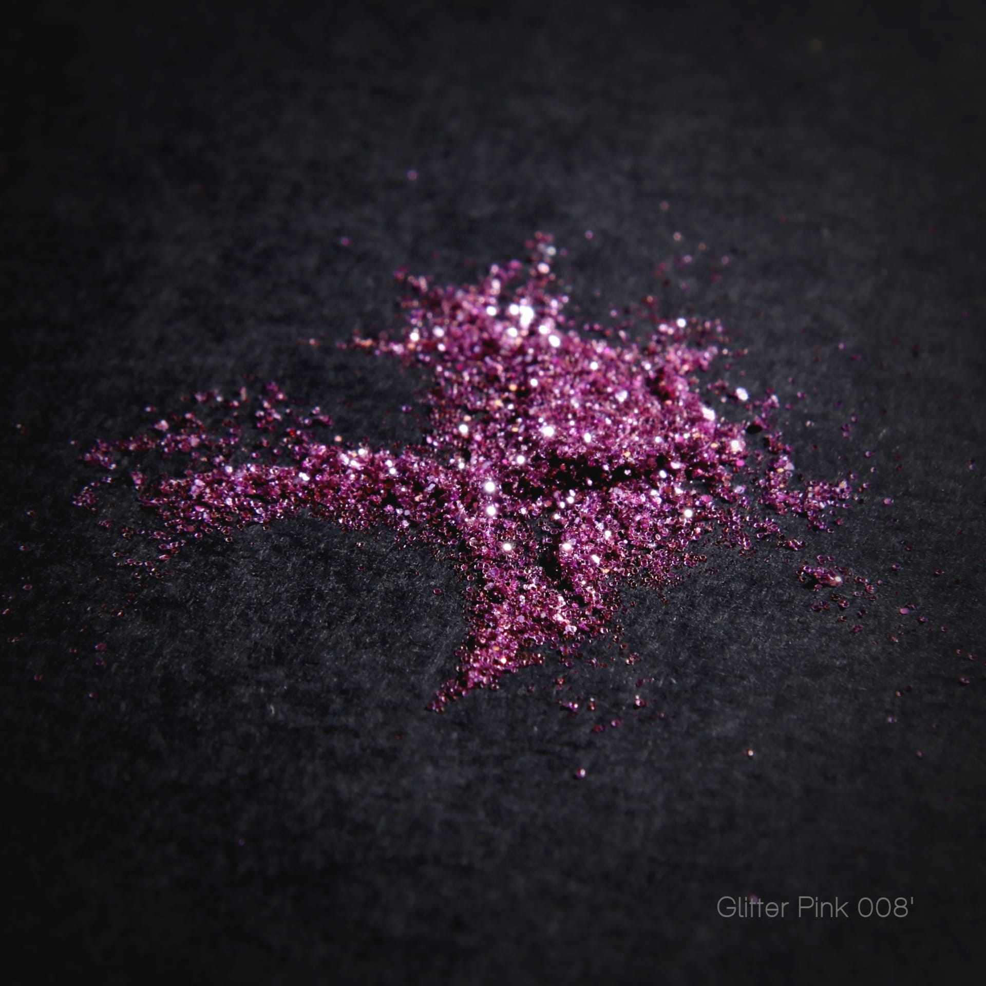 Csillámpor rózsaszínű (glitter) 200 micron | Kreatív Festék Bolt