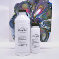 Printex Fluid Art White Pillow 655