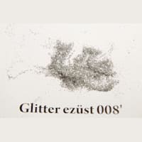 Glitter (csillámpor) ezüst 008' 200 mikronos szemcseméret 573