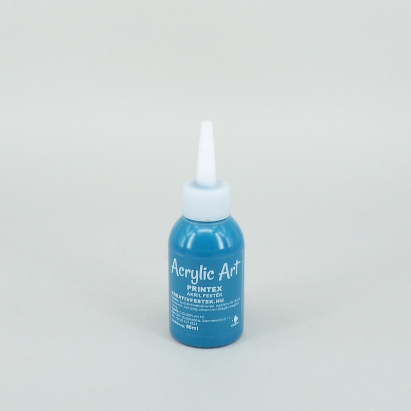 Printex Acrylic Art fedő tükiz kék színű festék - AF36