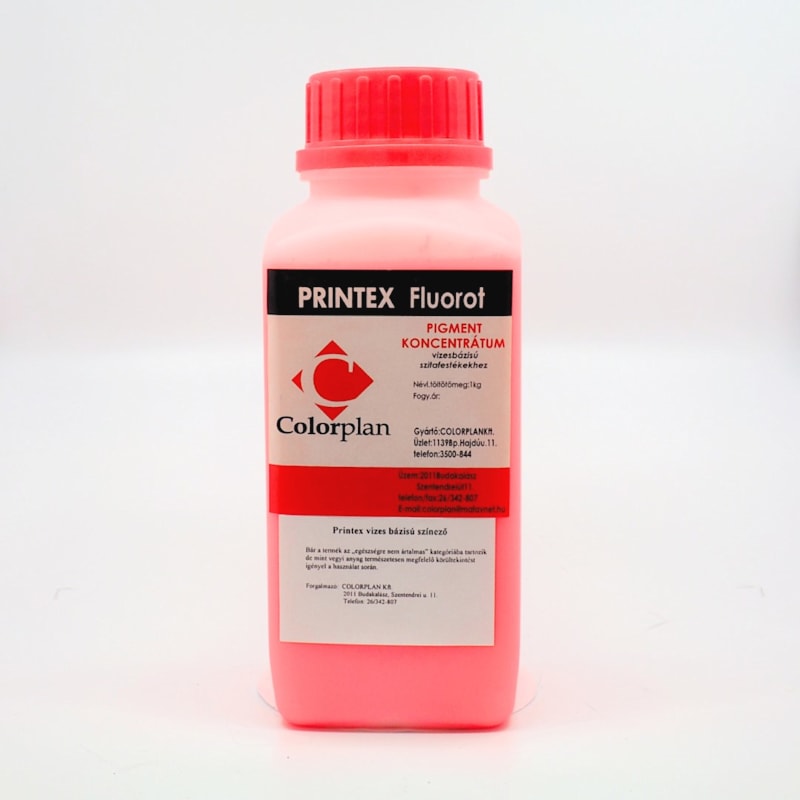 Printex Pigment Fluo piros