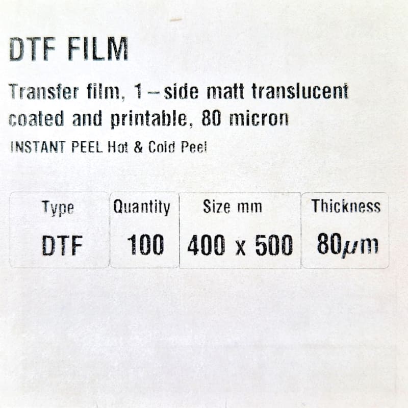 Bleher Optimont DTF Fólia 400mm X 500mm