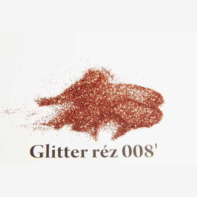 Glitter (csillámpor) réz 008' 200 mikronos szemcseméret 579