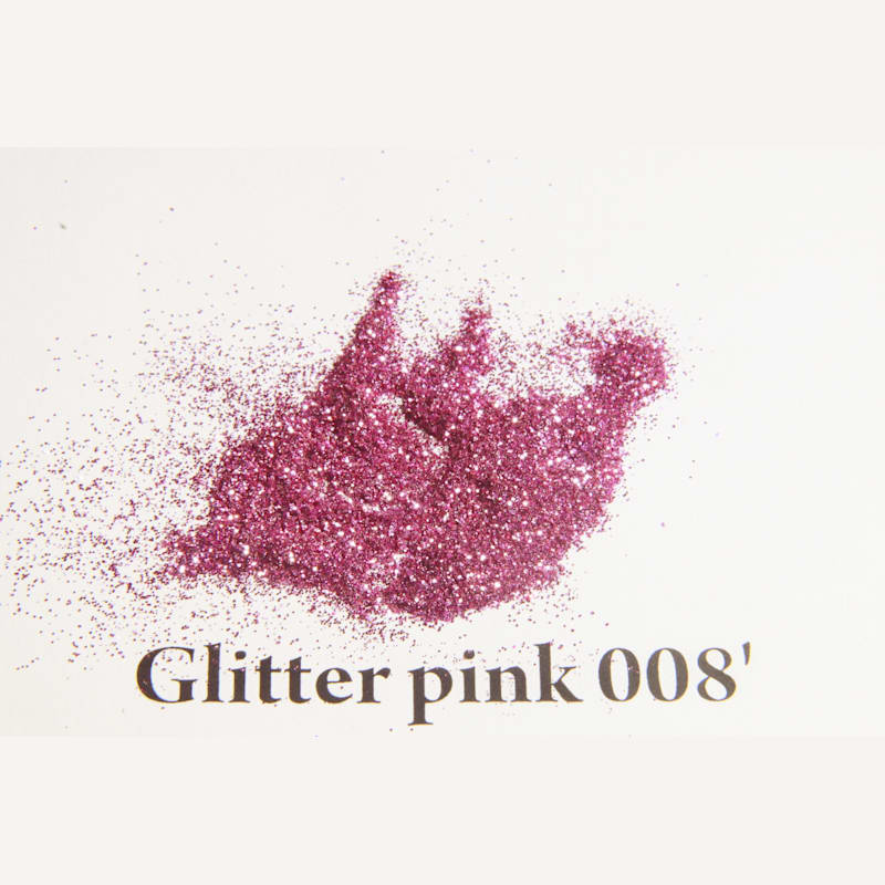 Glitter (csillámpor) pink 008' 200 mikronos szemcseméret 581