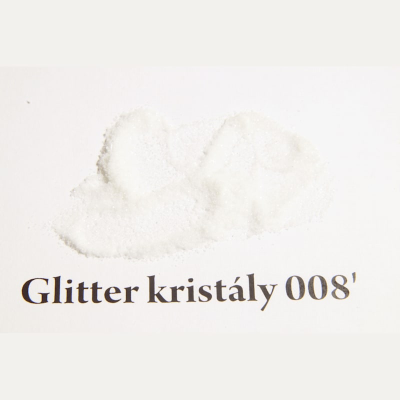 Glitter (csillámpor) kristály 008' 200 mikronos szemcseméret 585