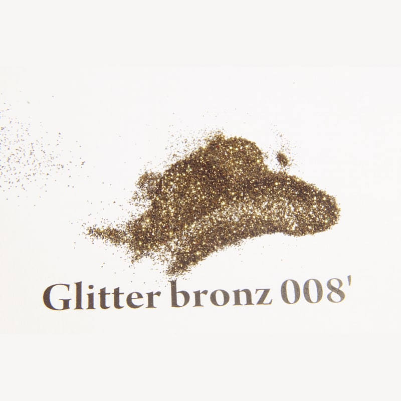 Glitter (csillámpor) bronz 008' 200 mikronos szemcseméret 601