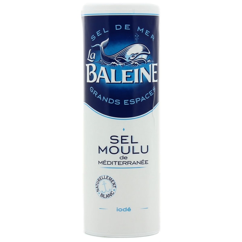 Sel Moulu de Méditerranée La Baleine — livré au bureau