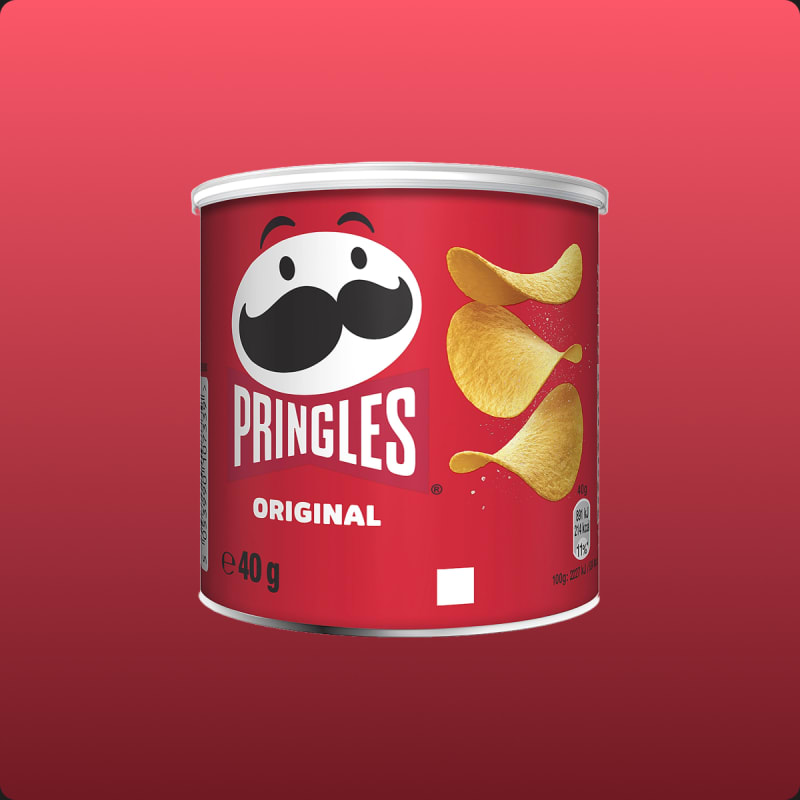 Tuiles salées natures Pringles — livré au bureau
