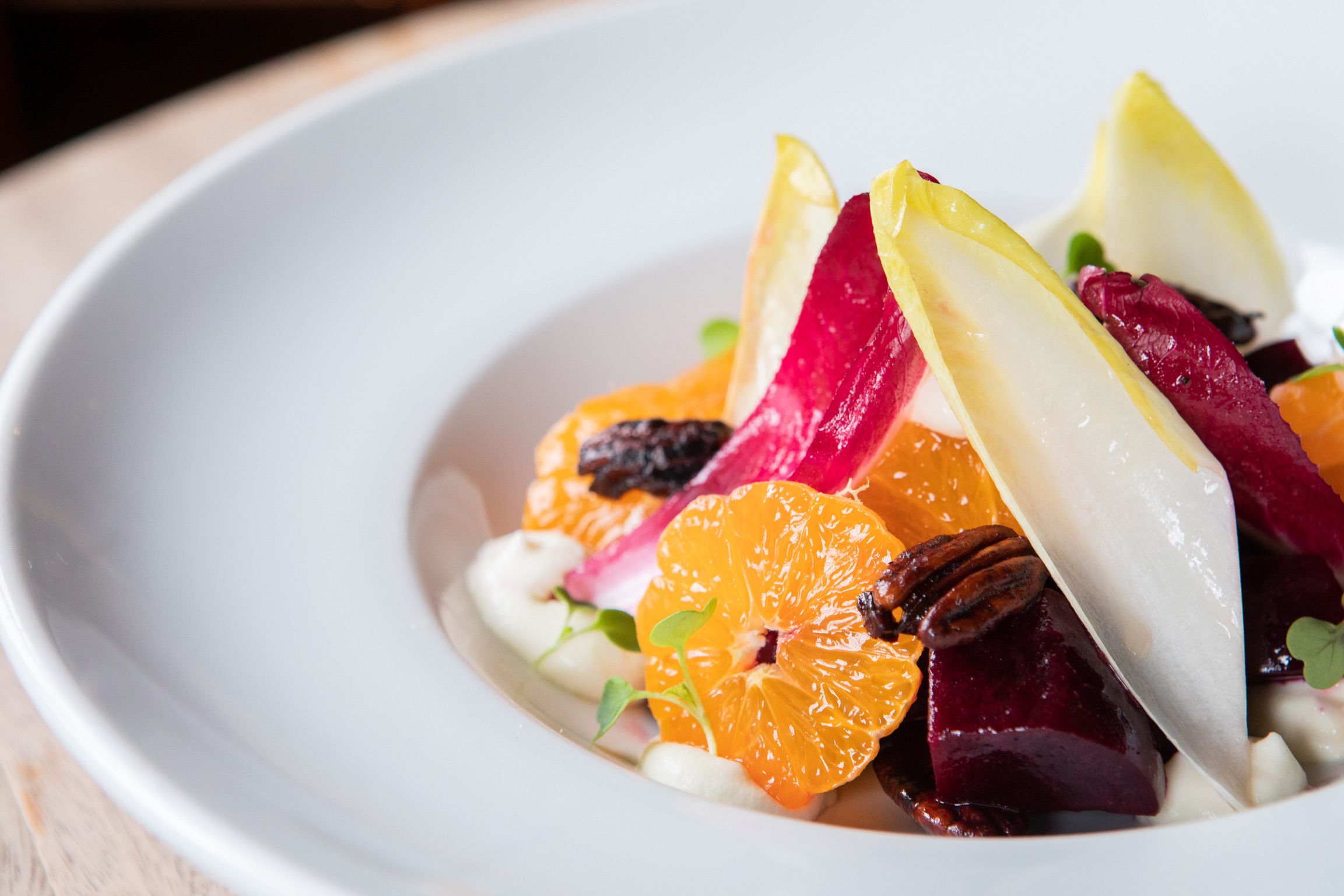 An Image of an endive salad