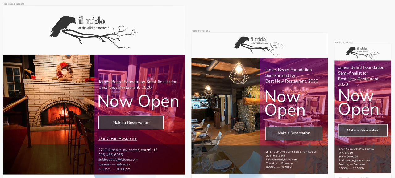 an image of the three view port layouts