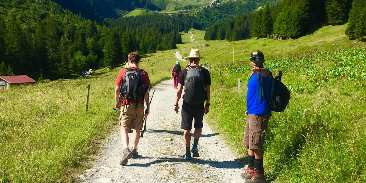Hike through Switzerland to Le Tour