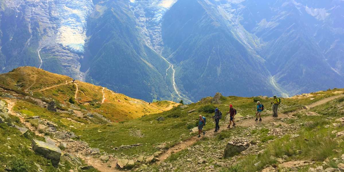 Begin Mont Blanc Circuit hike – hike to Les Houches