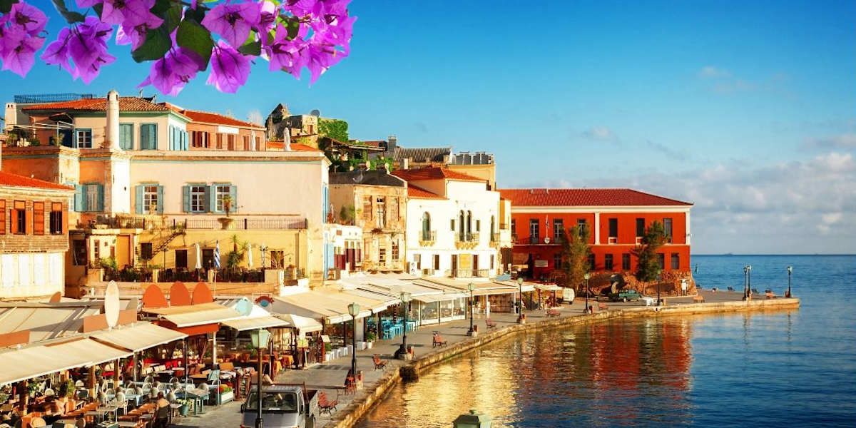 Arrive in Chania, Western Crete