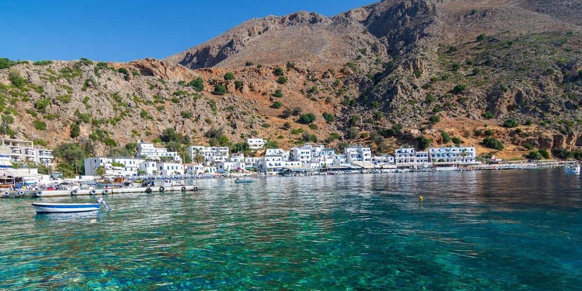 Hike the Samaria Gorge Crossing to the seaside village of Agia Roumeli