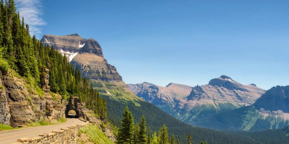Bike Going-to-the-Sun Road, explore Lake McDonald
