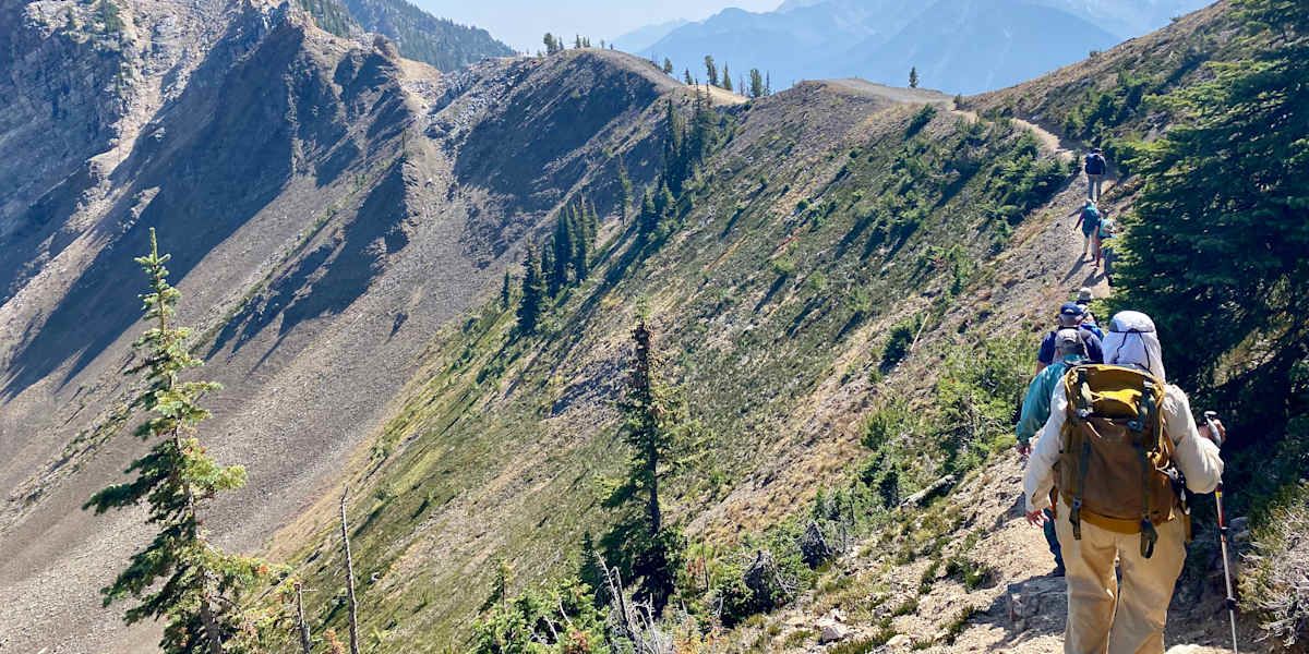 Explore trails around Sentry Lodge