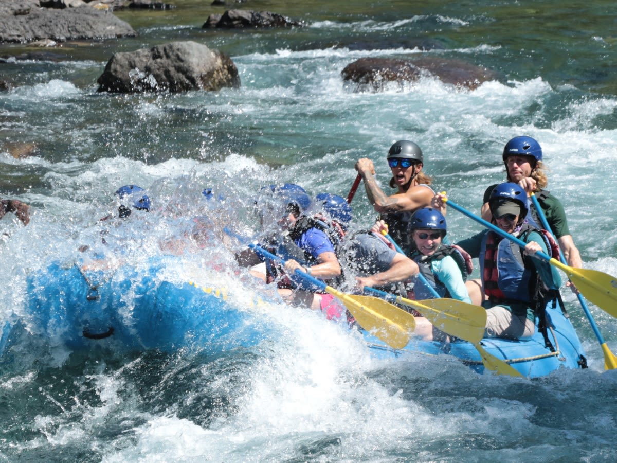 Raft Flathead River