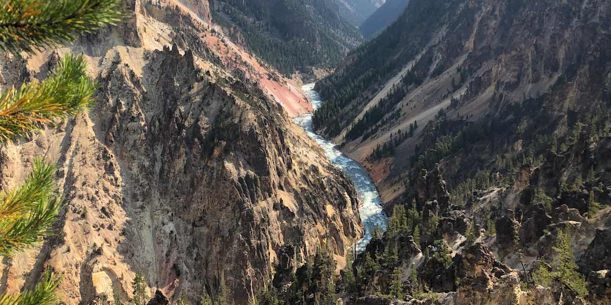 Hike along the Grand Canyon of Yellowstone, raft down the Yellowstone River