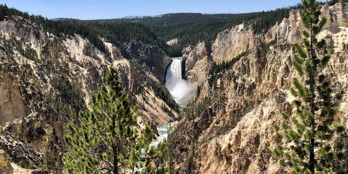 Hike Grand Canyon of Yellowstone, journey to Grand Teton National Park