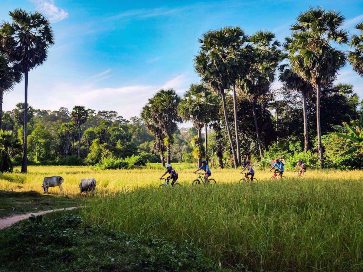 Angkor Wat Add On Bike Tour Biking near Siem Reap