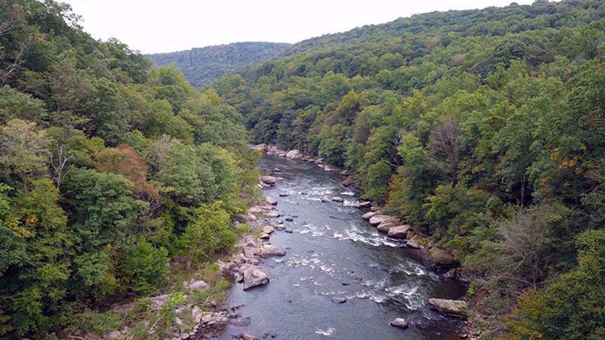 Great Allegheny Passage Bike Tour River