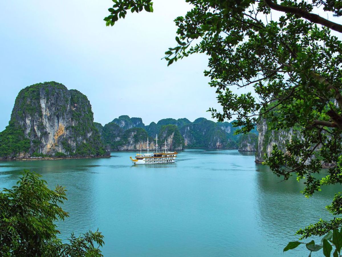 Vietnam Adventure Bike Tour Dragon Legend Ship